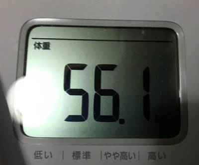 体重56.1㎏
