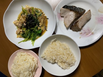 16時間ダイエット4ヶ月目(106日目)の昼食