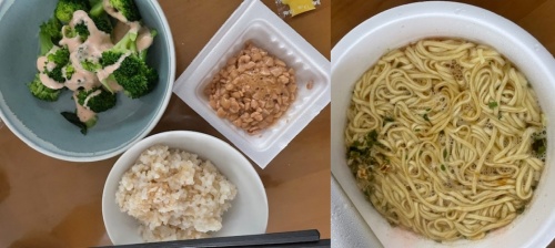 16時間ダイエット6ヶ月(163に目)夕食