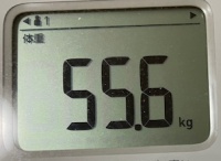 16時間ダイエット11ヶ月目(331日目)体重55.6㎏