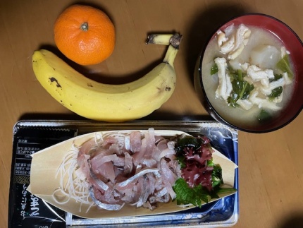 16時間ダイエット13ヶ月目(381日目)昼食