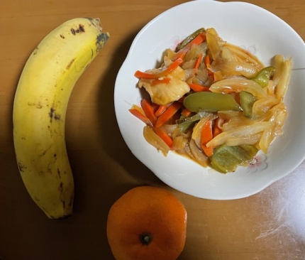 16時間ダイエット13ヶ月目(382日目)昼食