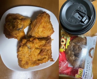 16時間ダイエット14ヶ月目(402日目)昼食