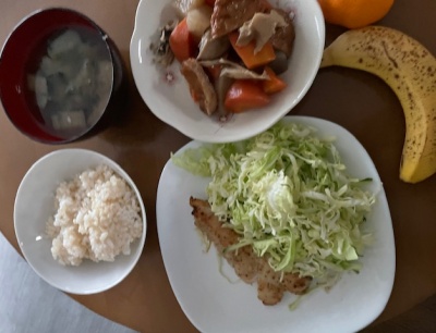 16時間ダイエット14ヶ月目(413日目)夕食