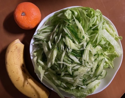 16時間ダイエット14ヶ月目(420日目)夕食