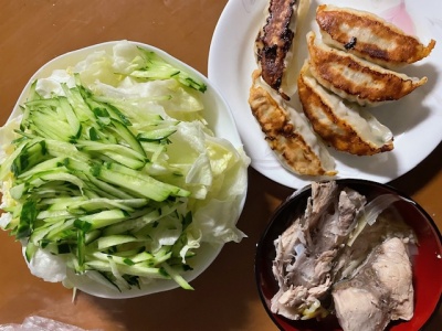 16時間ダイエット15ヶ月目(422日目)夕食