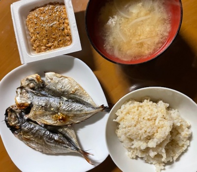 16時間ダイエット15ヶ月目(423日目)夕食