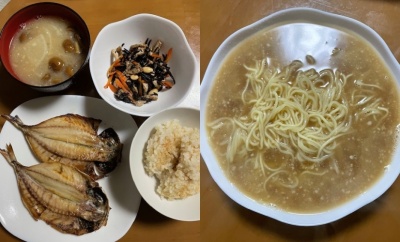 16時間ダイエット15ヶ月目(432日目)夕食