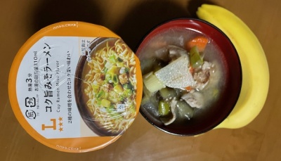 16時間ダイエット15ヶ月目(433日目)夕食