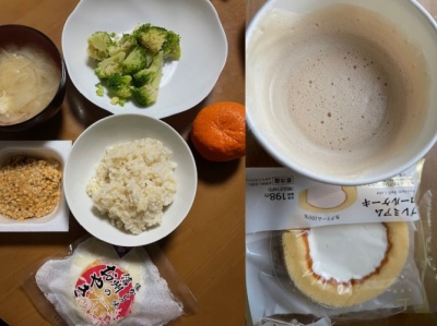 16時間ダイエット15ヶ月目(435日目)夕食