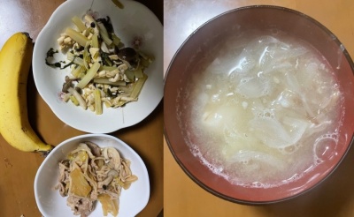 16時間ダイエット15ヶ月目(435日目)昼食