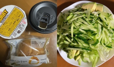 16時間ダイエット15ヶ月目(437日目)夕食