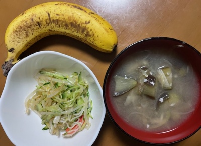 16時間ダイエット15ヶ月目(437日目)昼食