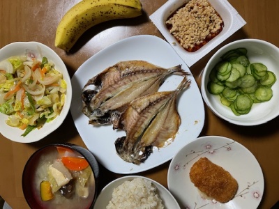 16時間ダイエット15ヶ月目(439日目)夕食