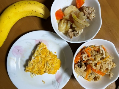 16時間ダイエット15ヶ月目(443日目)昼食