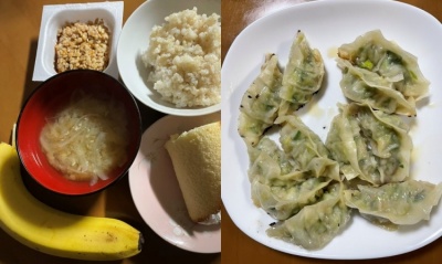 16時間ダイエット15ヶ月目(444日目)夕食