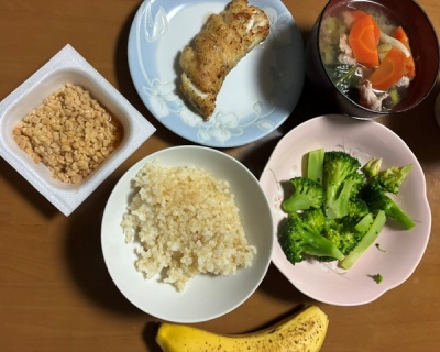 16時間ダイエット15ヶ月目(448日目)夕食