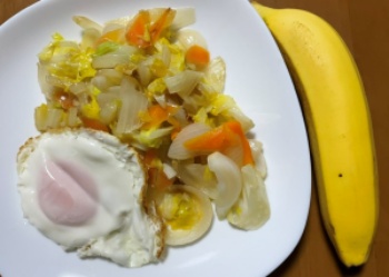 16時間ダイエット15ヶ月目(449日目)昼食