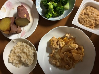 16時間ダイエット16ヶ月目(462日目)夕食