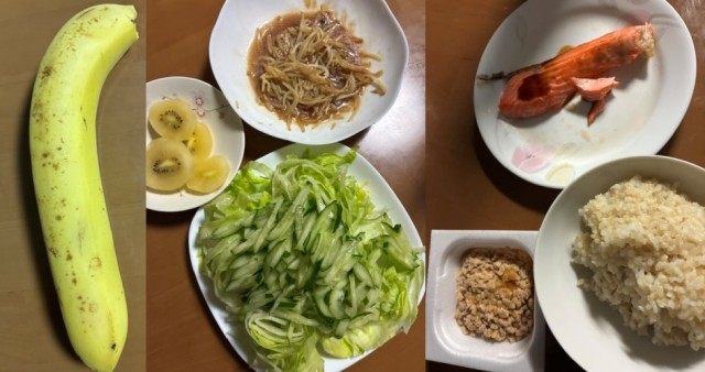 16時間ダイエット16ヶ月目(464日目)昼食
