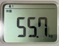 16時間ダイエット16ヶ月目(472日目)体重55.7㎏