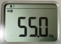 16時間ダイエット16ヶ月目(475日目)体重55.0㎏