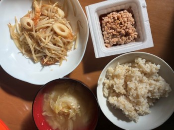 16時間ダイエット16ヶ月目(479日目)昼食