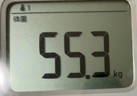 16時間ダイエット16ヶ月目(480日目)体重55.3㎏
